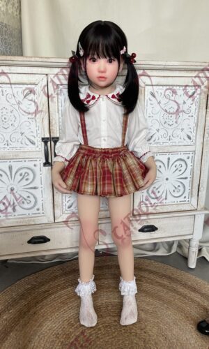 CATONLY & CAT DOLL Nanako 109CM TPE Mini Sex Doll (Soft Silicone Head with Pale Tone)