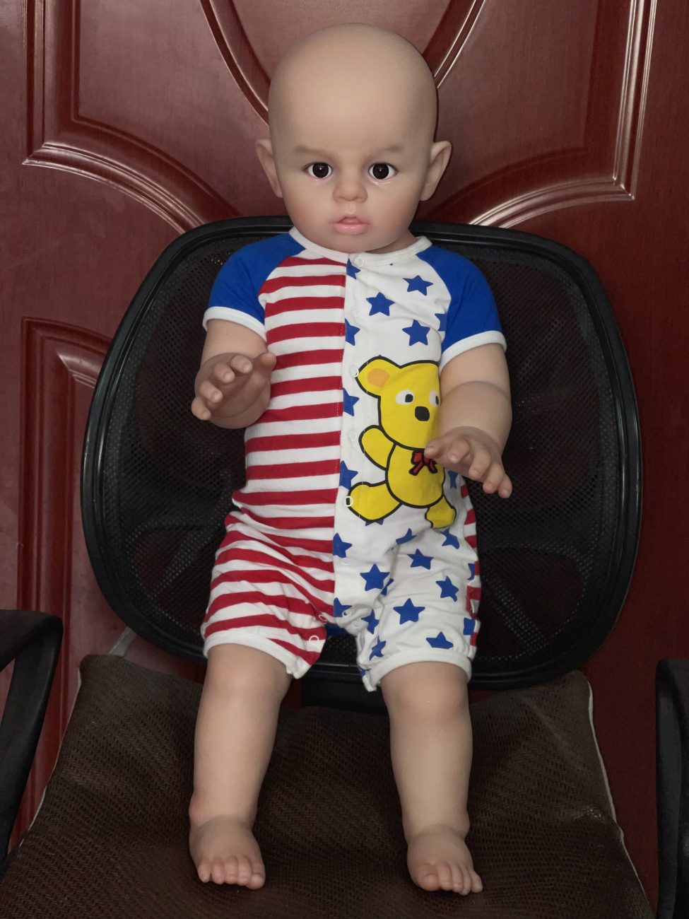 CATONLY & CAT DOLL 66cm Baby Boy Silicone Doll – Lifelike Newborn Style - Image 2