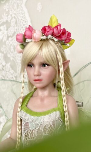 CATONLY & CAT DOLL 60CM Sasha Silicone Mini Sex Doll (Elf Ear)