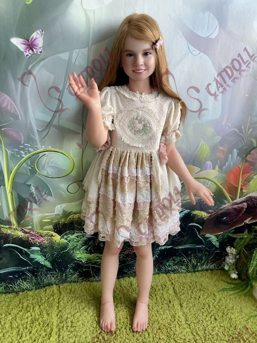 CATONLY & CAT DOLL 131CM Amber Silicone Doll - Image 3